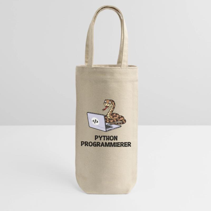 Programmierer Computer Code Developer Statement Geschenkbeutel für Flaschen