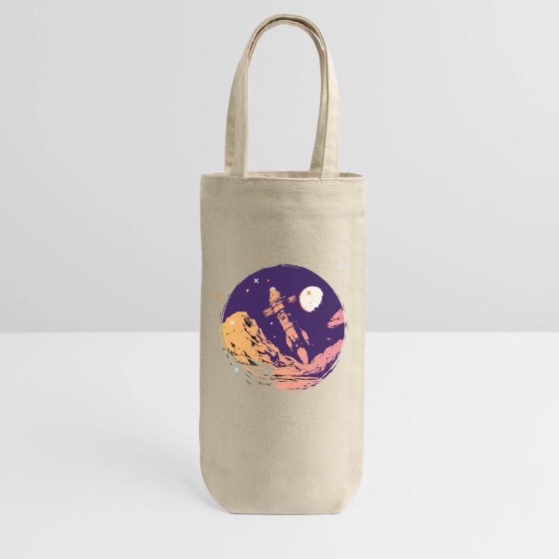 fusée espace école de l’espace début Allez nerd de l’espace Sac à bouteille