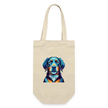 Chien de chasse américain race dessin animé Kawaii - Sac à bouteille - nature - Devant