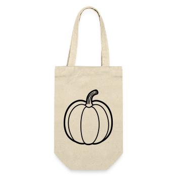 pumpkin - Gift Bag for Bottles - nature - Front