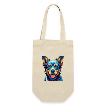 Cesky Fousek Race Chien Coloré Dessin Animé Kawaii - Sac à bouteille - nature - Devant