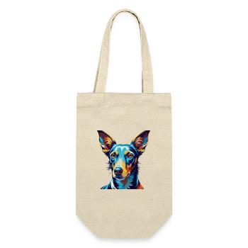 Podenco Ibicenco Chien Race Coloré Dessin Animé Kawaii - Sac à bouteille - nature - Devant