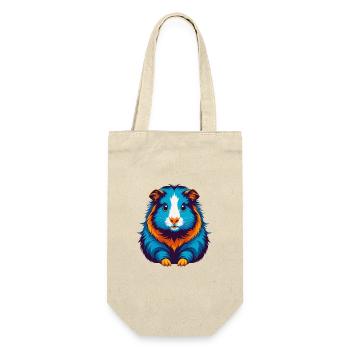 Cochon d’Inde Coloré Kawaii Dessin animé Personnage Animal de compagnie - Sac à bouteille - nature - Devant