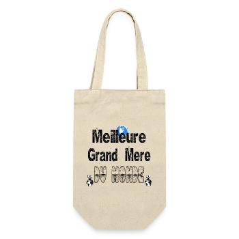 Meilleure Grand Mère du Monde - Sac à bouteille - nature - Devant