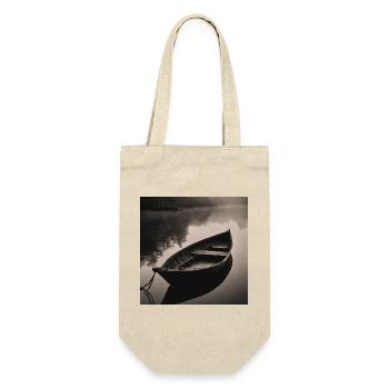 Boot - Geschenkbeutel für Flaschen - Natur - Vorne