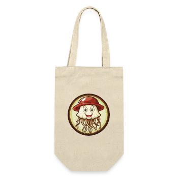Méduse Coloré Kawaii Dessin Animé Personnage Animal de compagnie - Sac à bouteille - nature - Devant