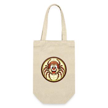 araignée coloré Kawaii personnage de dessin animé Clipart - Sac à bouteille - nature - Devant