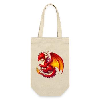 Dragon - Sac à bouteille - nature - Devant