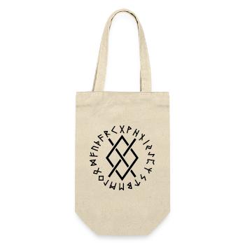 Gungnir organique : Runes - Sac à bouteille - nature - Devant