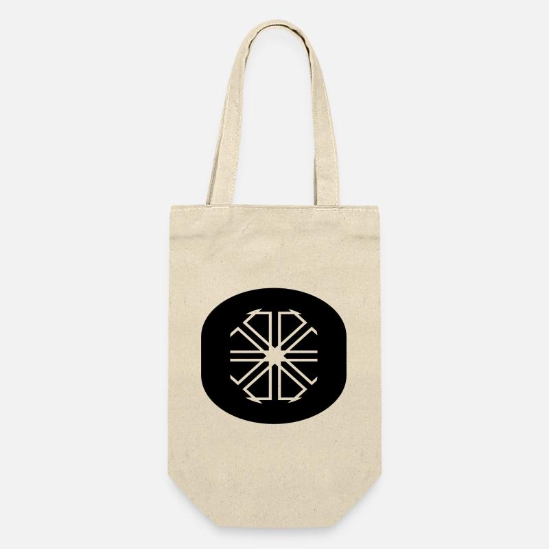 Décor circulaire - Sac à bouteille - nature