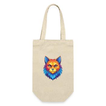 Chat Ragamuffin Race Dessin animé Kawaii Animal de compagnie - Sac à bouteille - nature - Devant