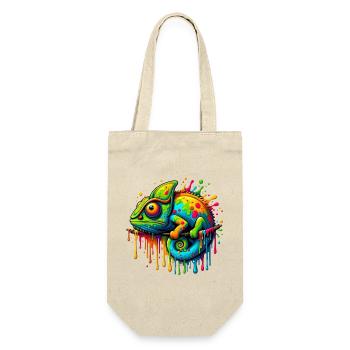 Caméléon - Sac à bouteille - nature - Devant