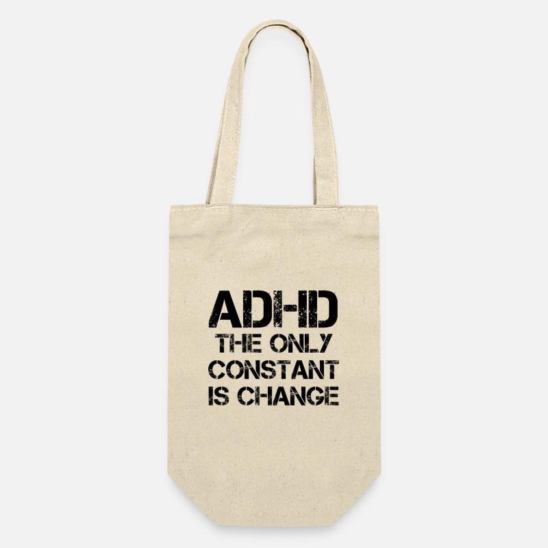 ADHS - Geschenkbeutel für Flaschen - Natur