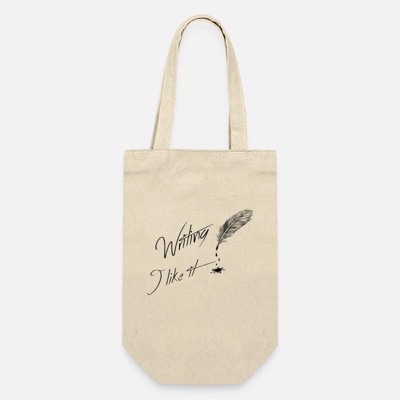 Writing i like it - Sac à bouteille - nature