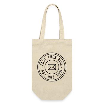 UNE Post pour vous - Sac à bouteille - nature - Devant