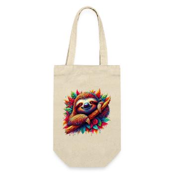 Sloth - Gift Bag for Bottles - nature - Front