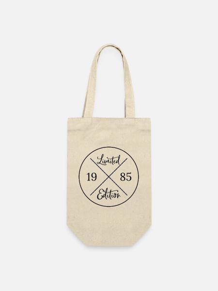 Limited edition 1985 - Geschenkbeutel für Flaschen - Natur