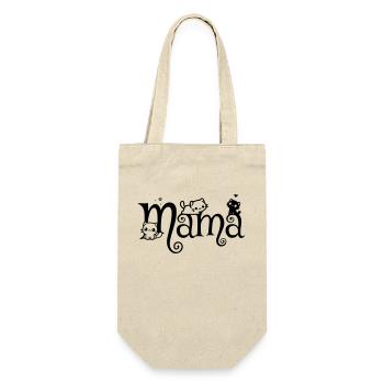 Maman Chat Maman Chaton - Sac à bouteille - nature - Devant