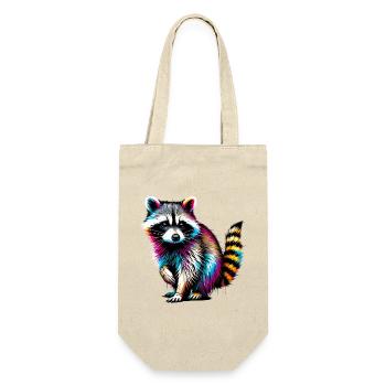 Raton laveur - Sac à bouteille - nature - Devant