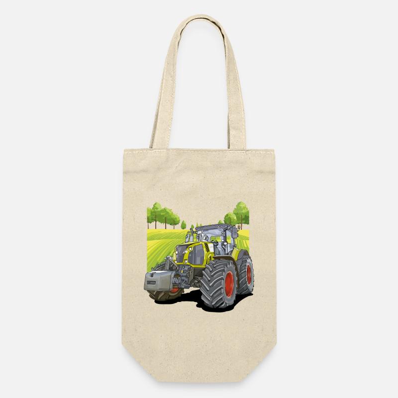 Tracteur dans les champs - Sac à bouteille - nature