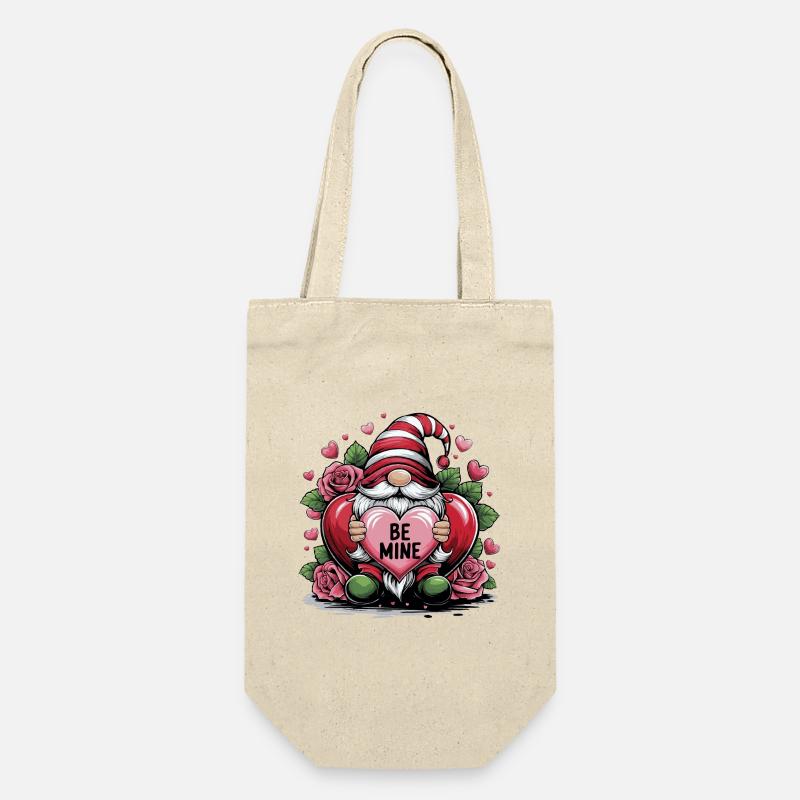 Be Mine - Geschenkbeutel für Flaschen - Natur