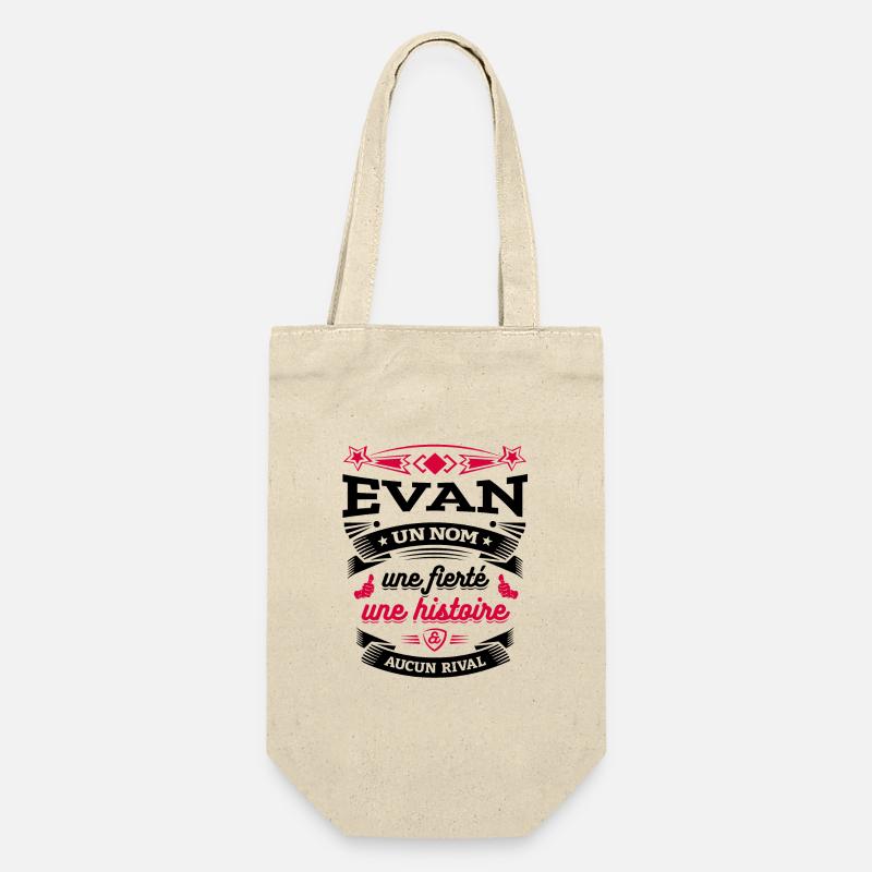 EVAN UN NOM UNE FIERTÉ AUCUN RIVAL - Sac à bouteille - nature