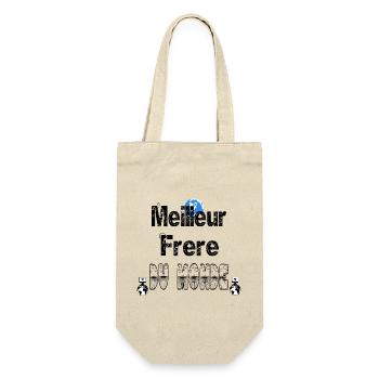 Meilleur Frère du Monde - Sac à bouteille - nature - Devant