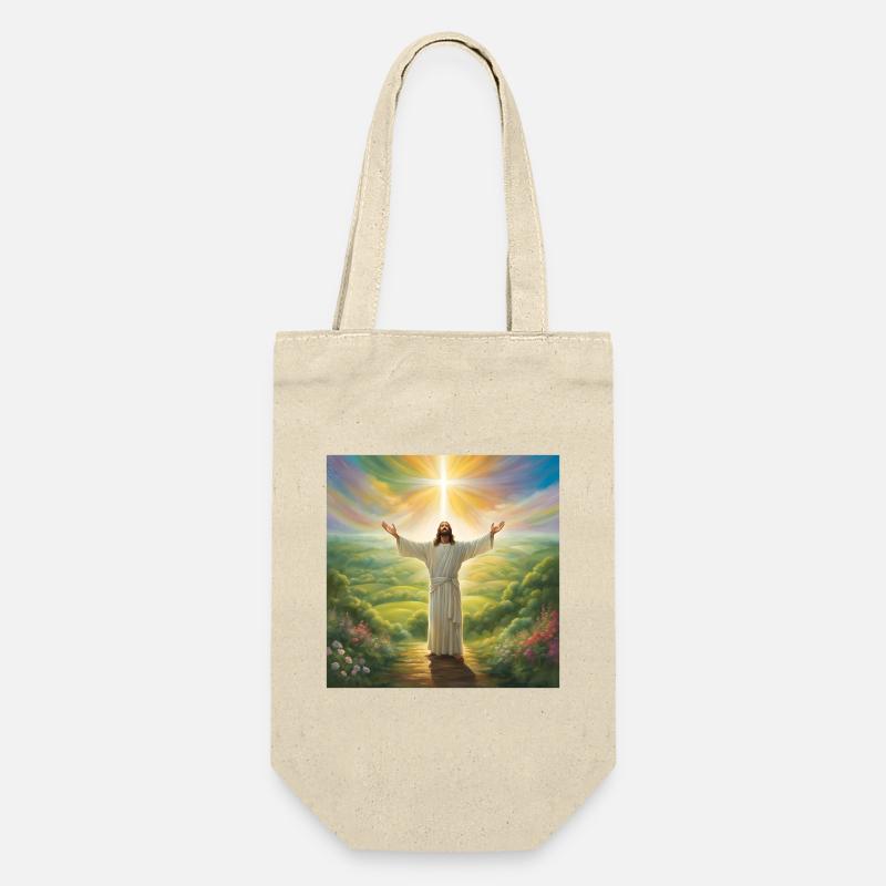 Jésus, catholique Jésus-Christ - Sac à bouteille - nature