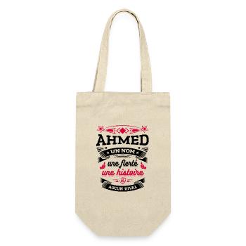 AHMED UN NOM UNE FIERTÉ AUCUN RIVAL - Sac à bouteille - nature - Devant