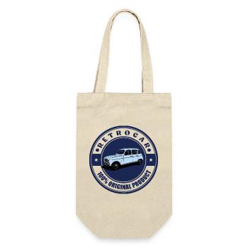 Retro car - Gift Bag for Bottles - nature - Front