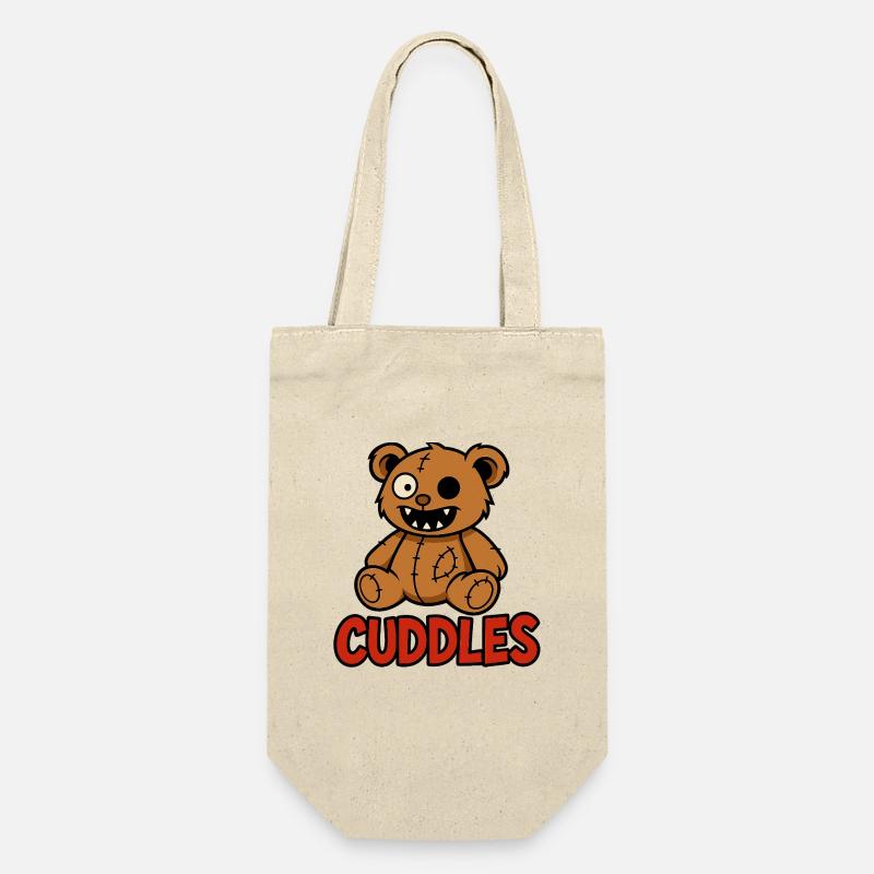 Cuddle Bear - Geschenkbeutel für Flaschen - Natur
