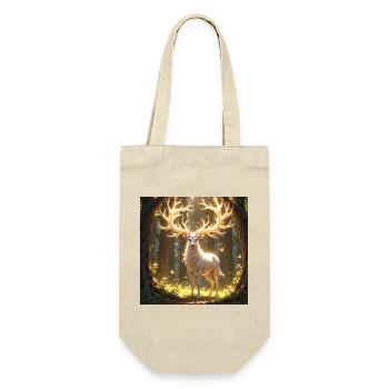 Power Animal Deer in Daylight - Gift Bag for Bottles - nature - Front