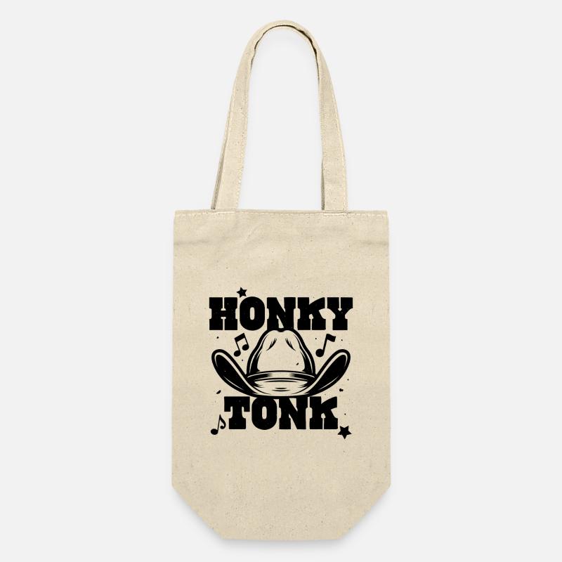 Honky Tonk - Gavepose til flasker - natur