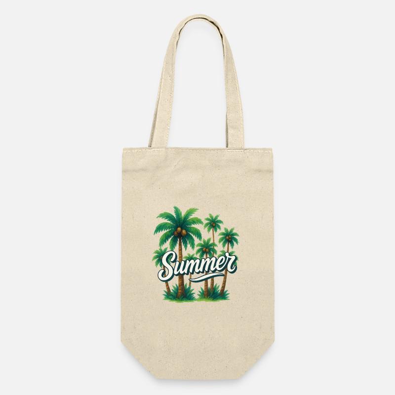Summer Vibes - Gift Bag for Bottles - nature