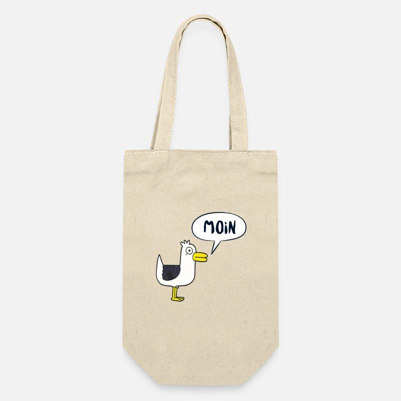 HELLO - Gift Bag for Bottles - nature
