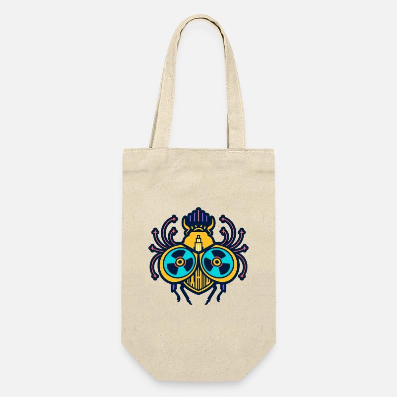 Neon Scarab - Gift Bag for Bottles - nature