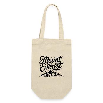 Mount Everest - Souvenir Design - Gift Bag for Bottles - nature - Front