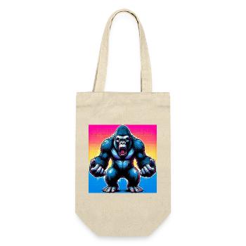 gorilla - Gift Bag for Bottles - nature - Front