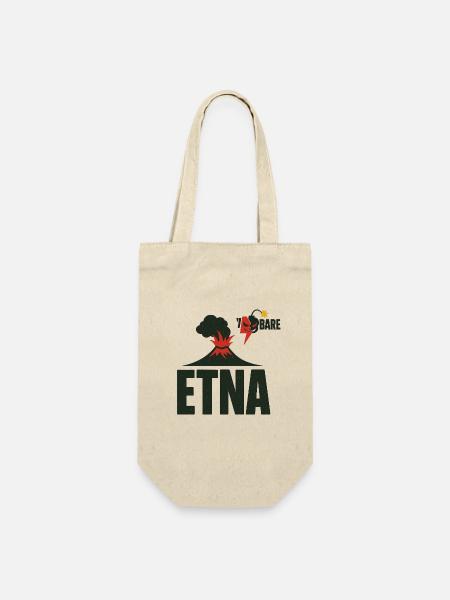 Ätna Eruption Grafik T-Shirt - Geschenkbeutel für Flaschen - Natur