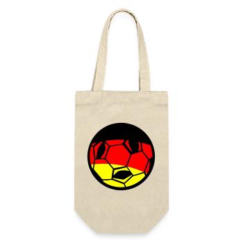 Football German Flag Art - Gift Bag for Bottles - nature - Front