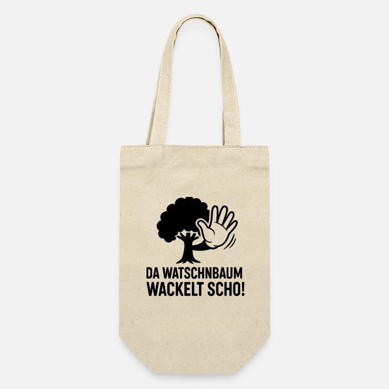 Waddle tree wobbles beautifully - Gift Bag for Bottles - nature