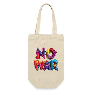 No War Color Explosion - Gift Bag for Bottles - nature - Front
