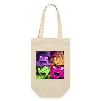 L’explosion de couleurs crie les sorcières de collage - Sac à bouteille - nature - Devant