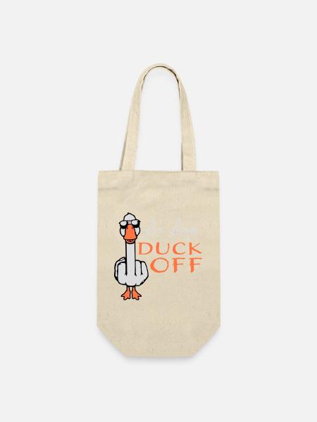 Goose Live Laugh Duck Off Lunettes de soleil Majeur - Sac à bouteille - nature