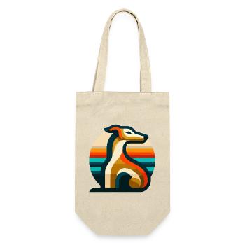 Galgo Logo No2 - Gift Bag for Bottles - nature - Front