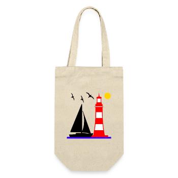Sail - Gift Bag for Bottles - nature - Front