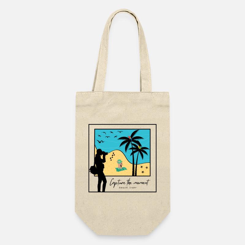 capture the moment beach lover - Sac à bouteille - nature