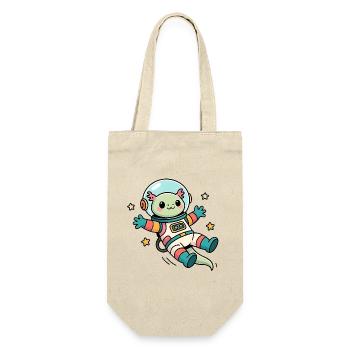 Axolotl Astronaut Kawaii - Gift Bag for Bottles - nature - Front