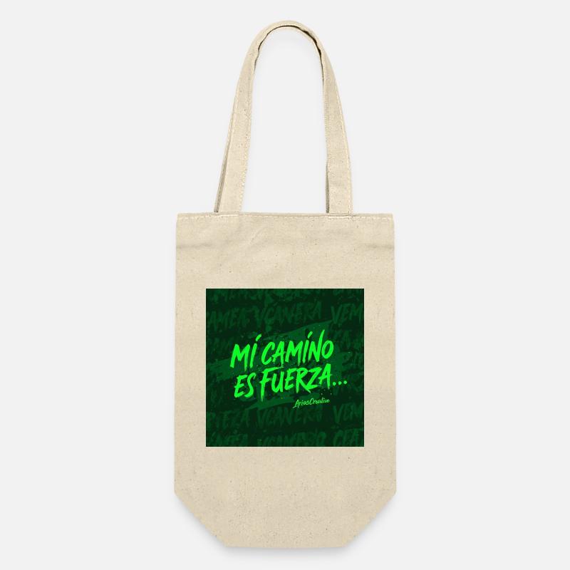 Mon chemin, c’est la force - Sac à bouteille - nature