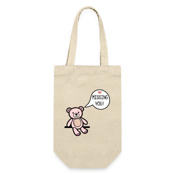 Missing You - Gift Bag for Bottles - nature - Front